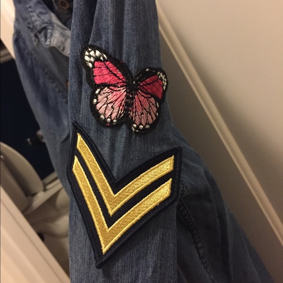 Rails blue shirt with patch - Picture 5 of 8